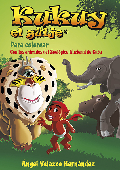 Kukuy. Para colorear los animales del Zoológico. (Ebook)